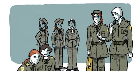 Comic Illustrations: Growing Up In Assad's Syria