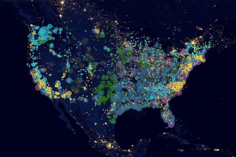 More Data Journalism: Mapping The World's Greatest Machine