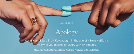 2019: Time For An Apology? 