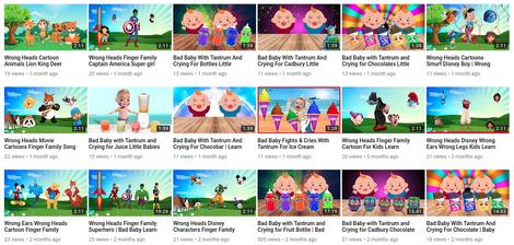 YouTube For Kids: Eerie, Violent, And Made By Bots