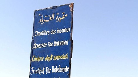 Cemetery for unlucky strangers
