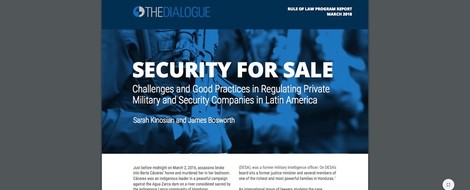 Security For Sale In Latin America