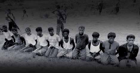 Massacre In Myanmar: One Grave For 10 Rohingya Men