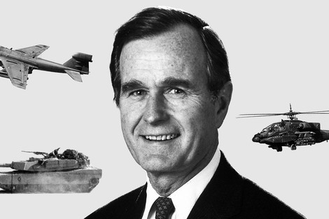 George H. W. Bush Was A War Criminal. Full Stop. 